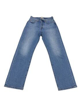 Levi's 501 Curve Women's Button Fly Blue Jeans, Size 27/30